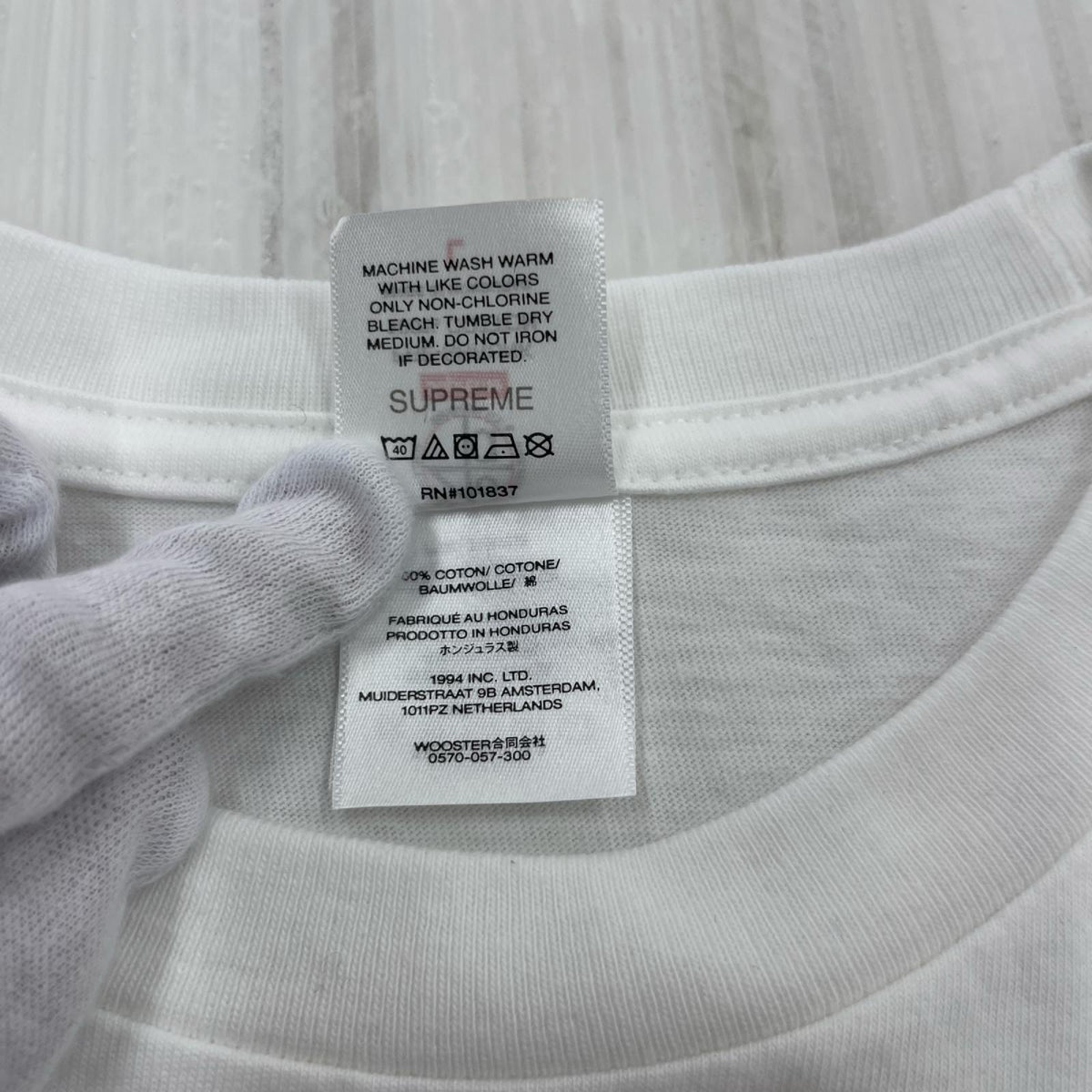 半袖Ｔシャツ Supreme ×40 Acres 25SS Spike Tee 白 (L) L ホワイト
