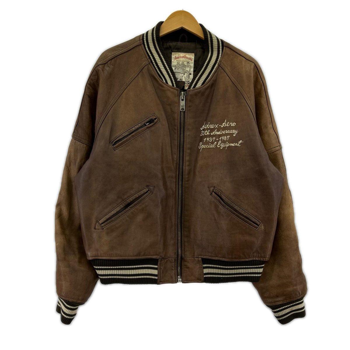 レザージャケット 50周年限定 AmericanClassics BRN M M ブラウン