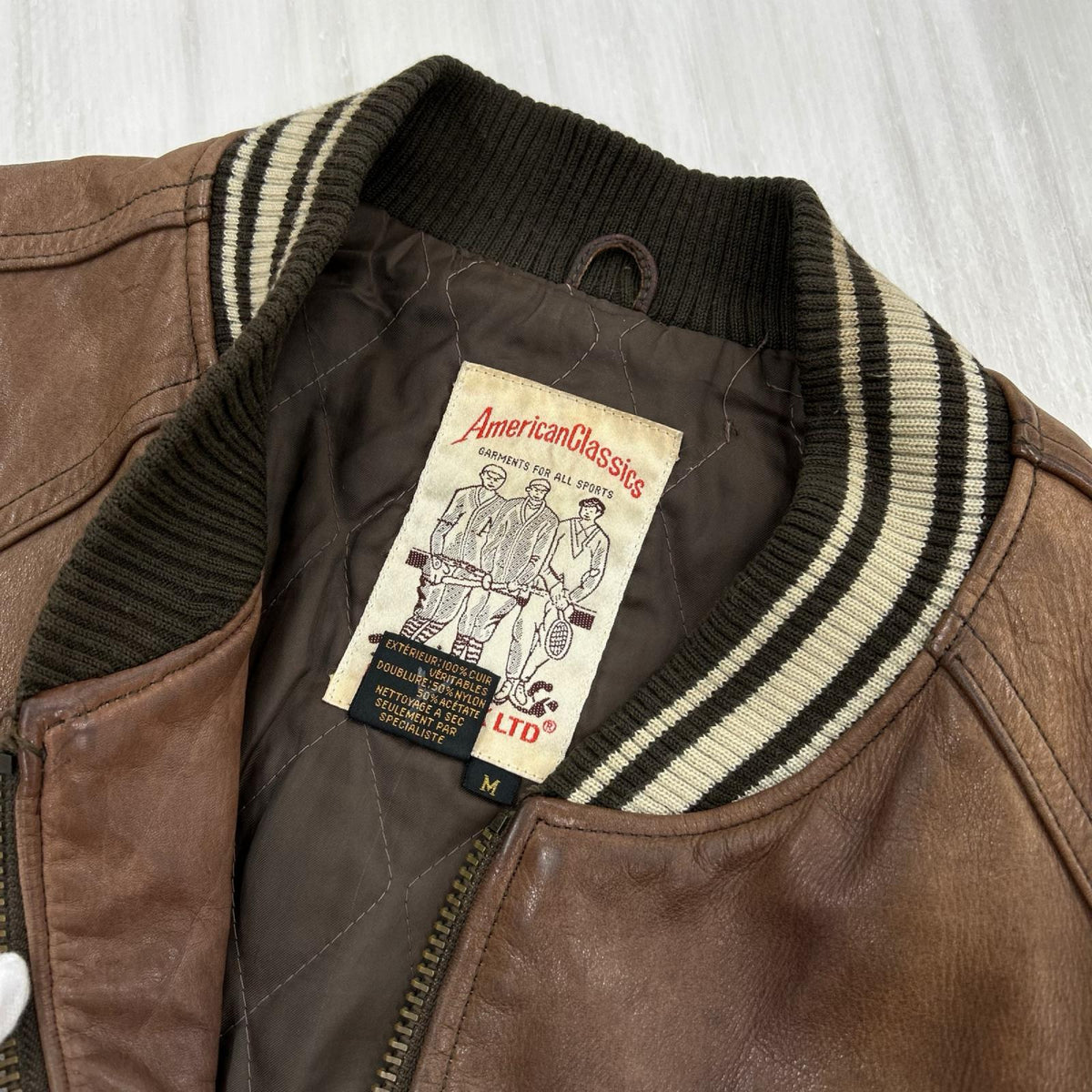 レザージャケット 50周年限定 AmericanClassics BRN M M ブラウン