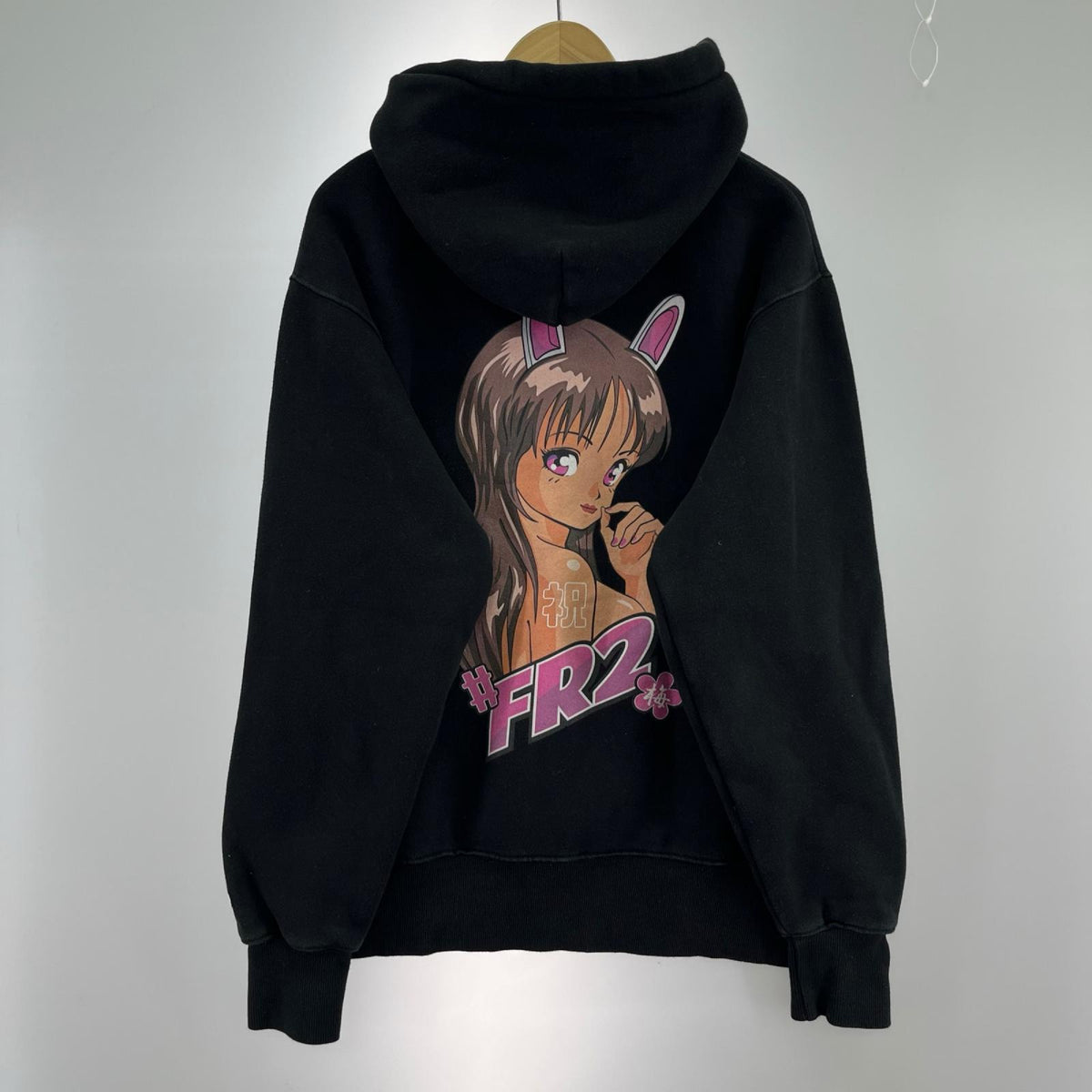 パーカー 梅 黒 (Ｆ) フリー ブラック