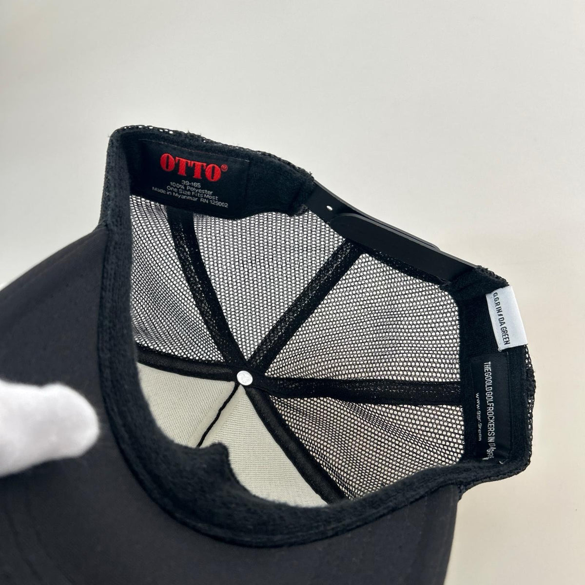 キャップ GOOLD GOLF ROCKERS 黒 ブラック