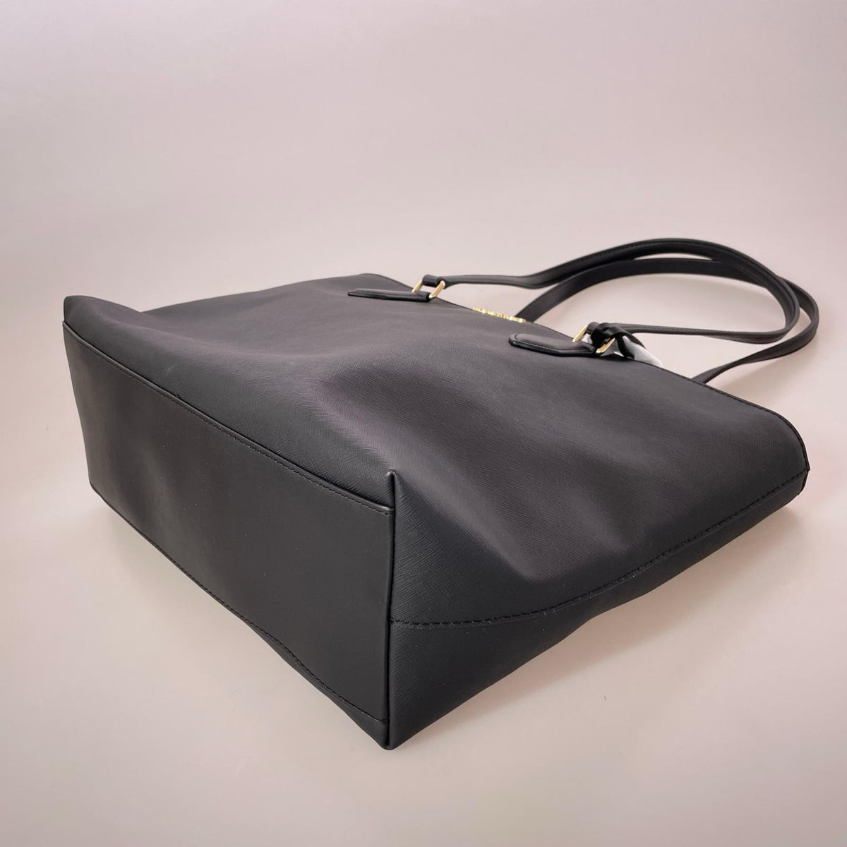 トートバッグ SHEILA ﾚｻﾞｰﾄｰﾄﾊﾞｯｸﾞ ブラック