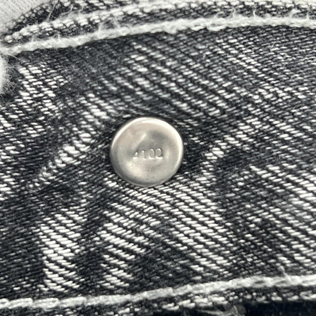 デニムパンツ SILVER TAB ブラックデニム BAGGY W27 27 ブラック