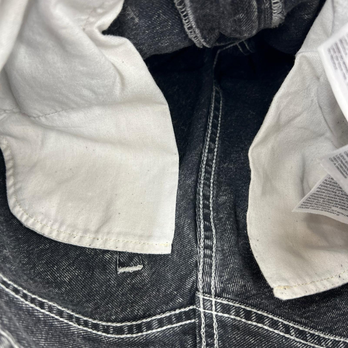 デニムパンツ SILVER TAB ブラックデニム BAGGY W27 27 ブラック