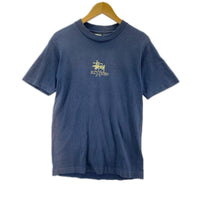 半袖Ｔシャツ オールドSTUSSY ALLSTAR 紺 S ネイビー