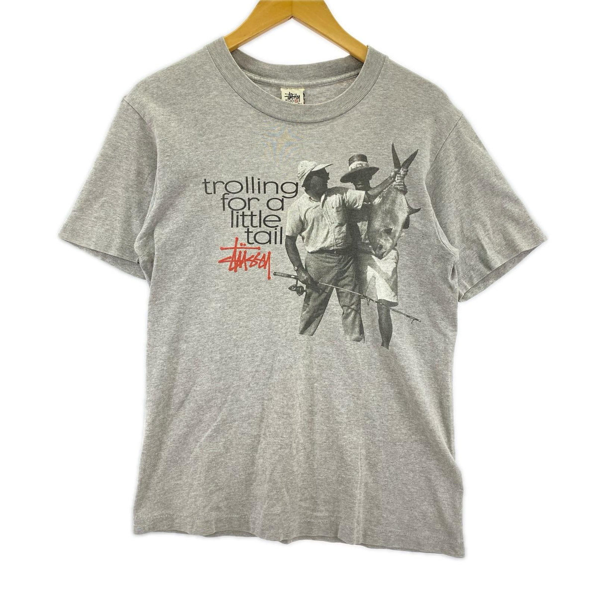 半袖Ｔシャツ 90S 白タグ フォトプリントTシャツ グレー S グレー