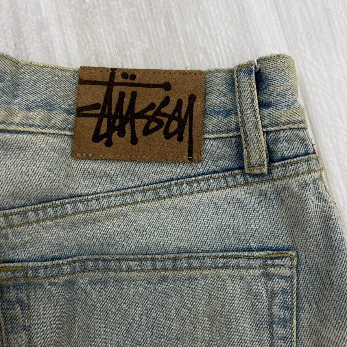 デニムパンツ STUSSY NEW CLASSIC JEAN PIGMENT COATED DENIM 30 30