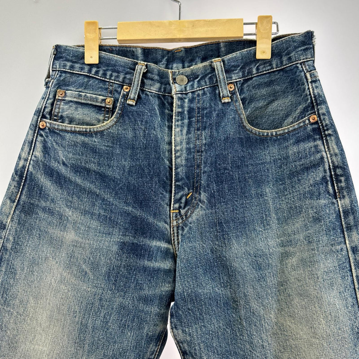 デニムパンツ 502XX 90S 復刻（実寸30） 30 ネイビー