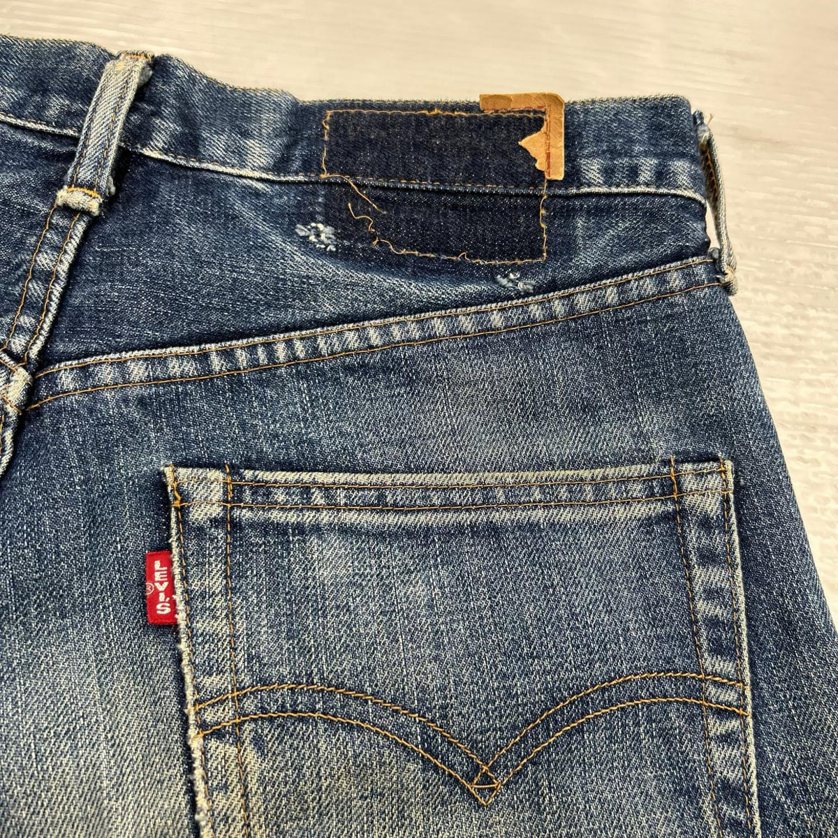 デニムパンツ 502XX 90S 復刻（実寸30） 30 ネイビー