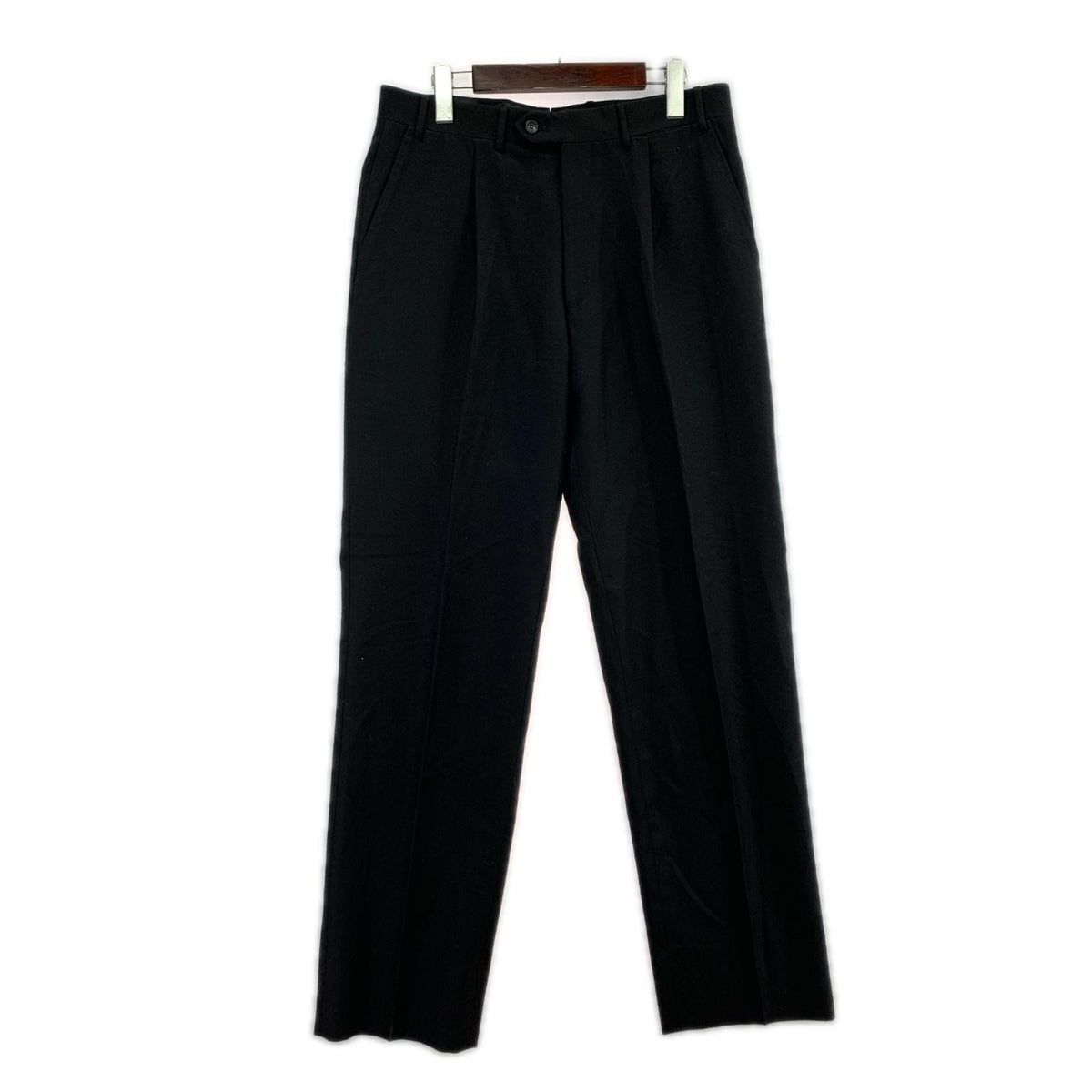 パンツ CORNELIANI VIRGIN WOOL SLACKS 48 BLK 48 ブラック