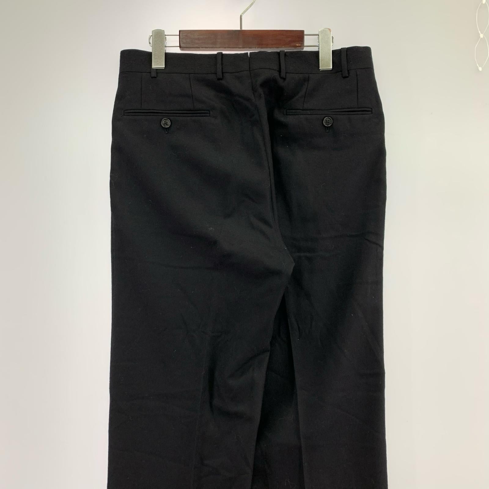 パンツ CORNELIANI VIRGIN WOOL SLACKS 48 BLK 48 ブラック