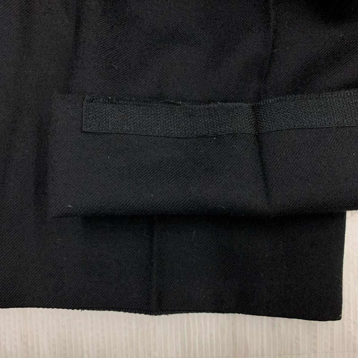 パンツ CORNELIANI VIRGIN WOOL SLACKS 48 BLK 48 ブラック
