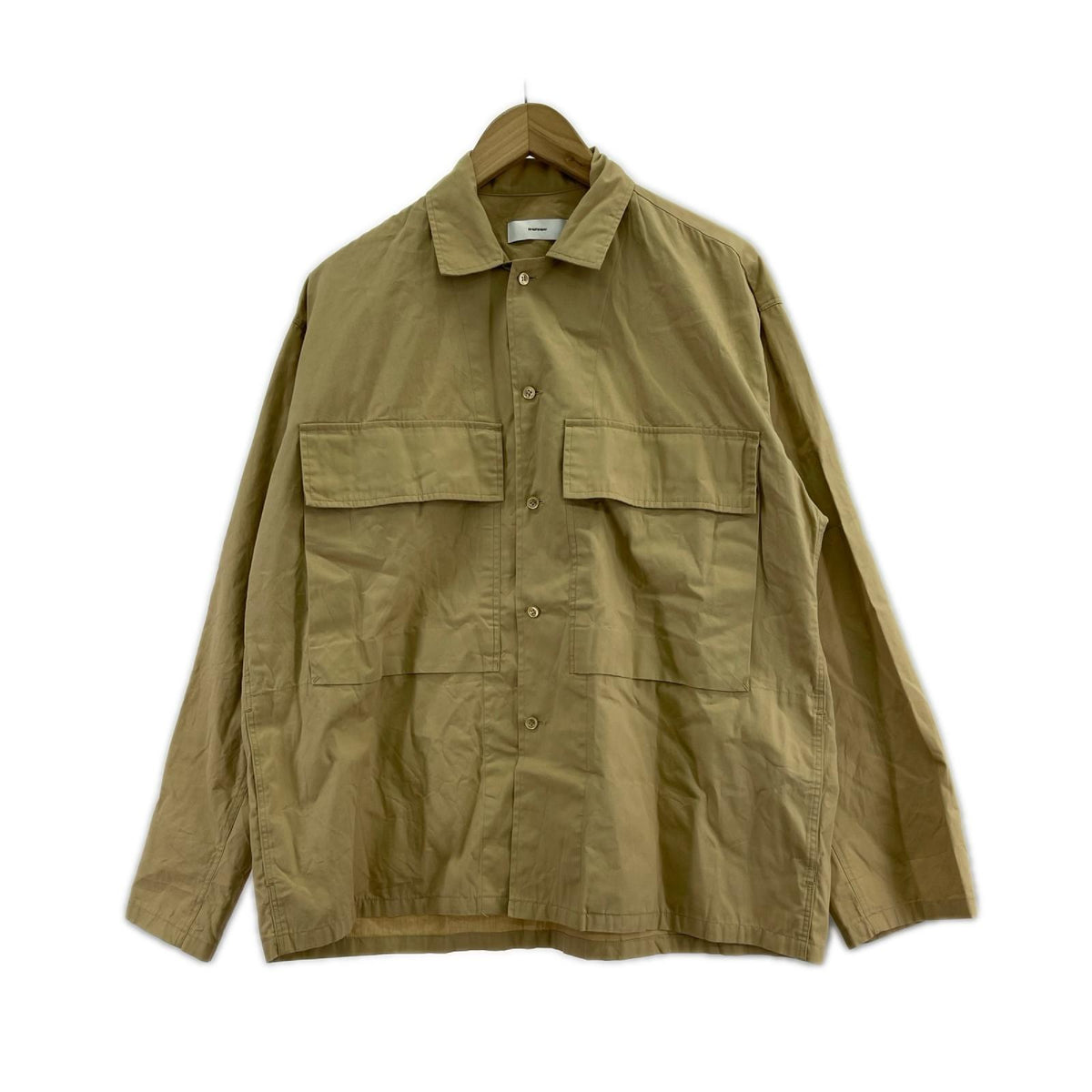 長袖Ｔシャツ STEVENSONS MILITARY 長袖ｼｬﾂ ベージュ