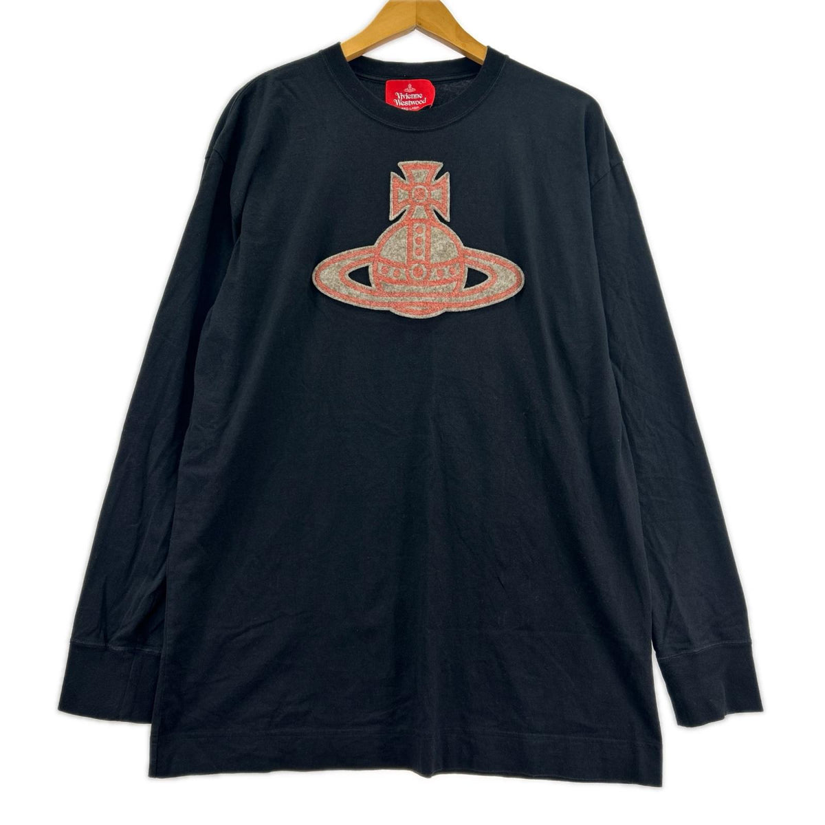 長袖Ｔシャツ ﾌﾞﾗﾝﾄﾞﾜｯﾍﾟﾝ BLK 01 ブラック