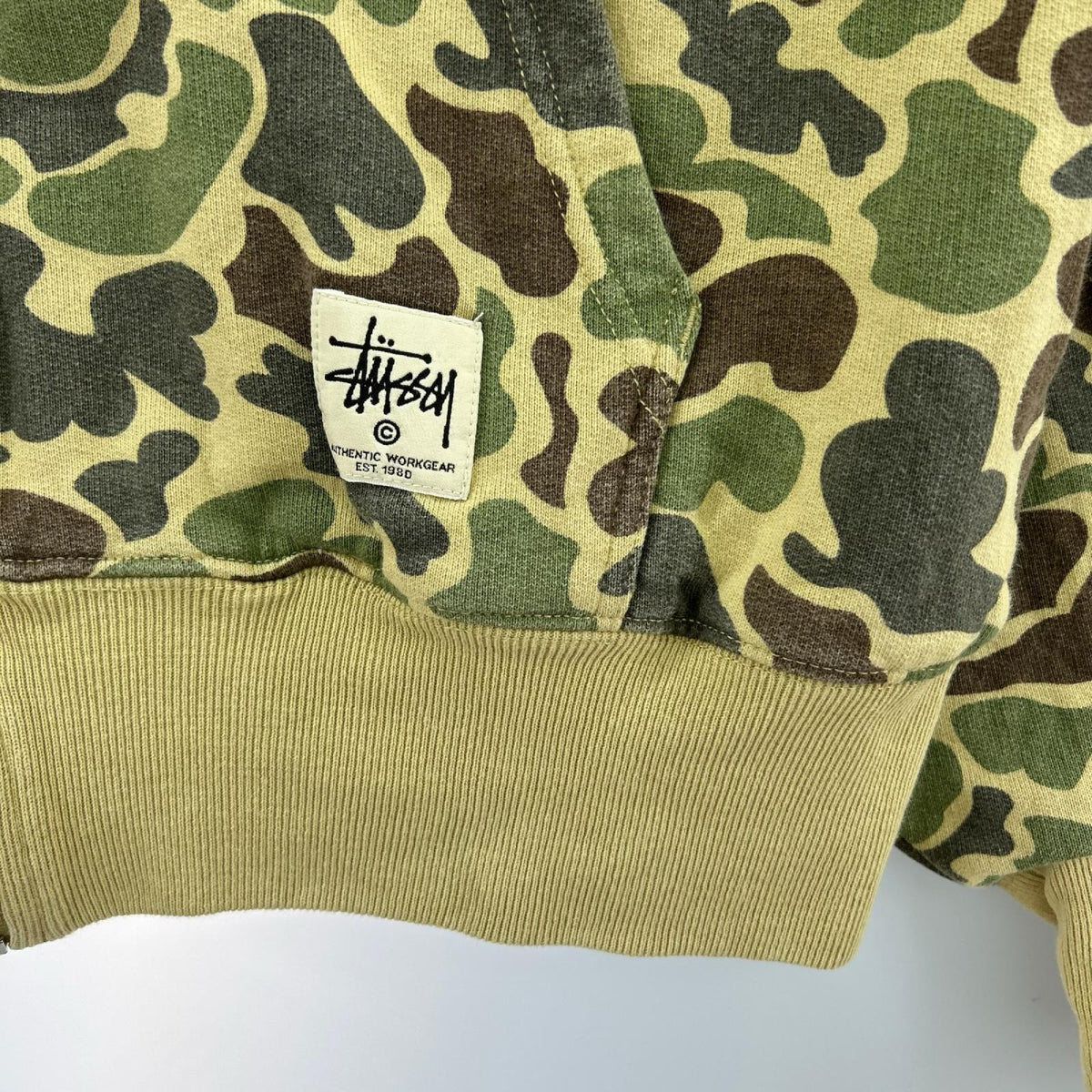 パーカー CAMO DOUBLE FACE ZIP S