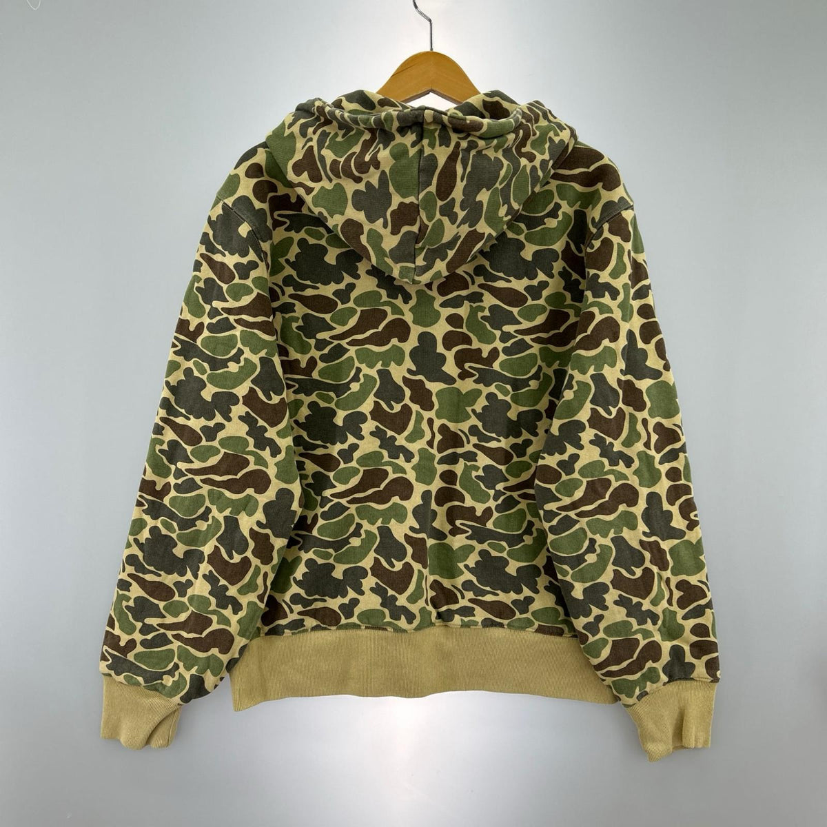 パーカー CAMO DOUBLE FACE ZIP S