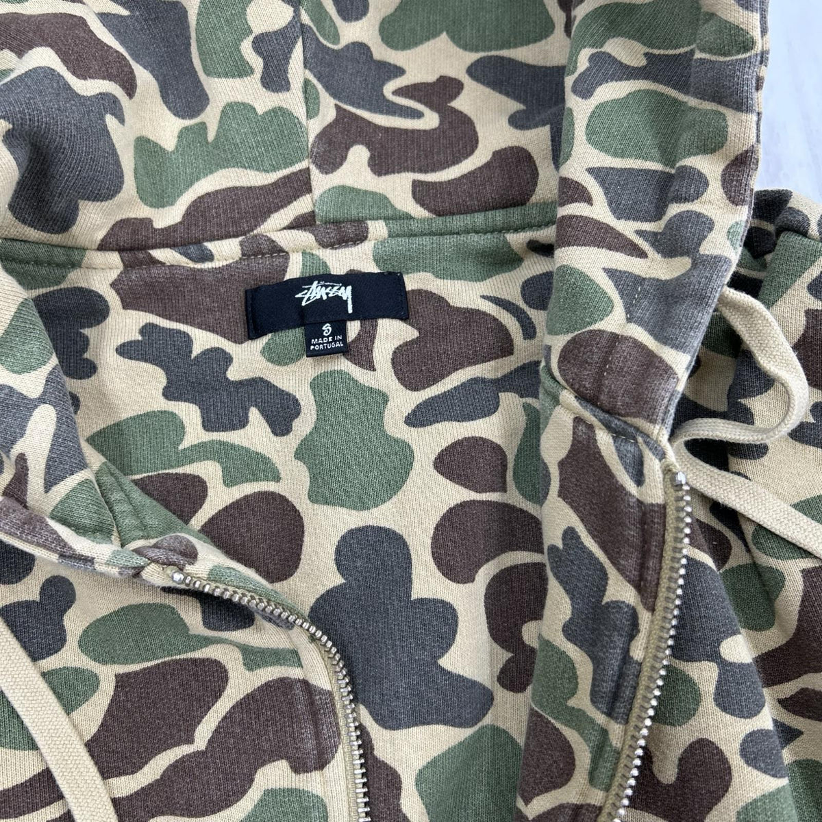 パーカー CAMO DOUBLE FACE ZIP S