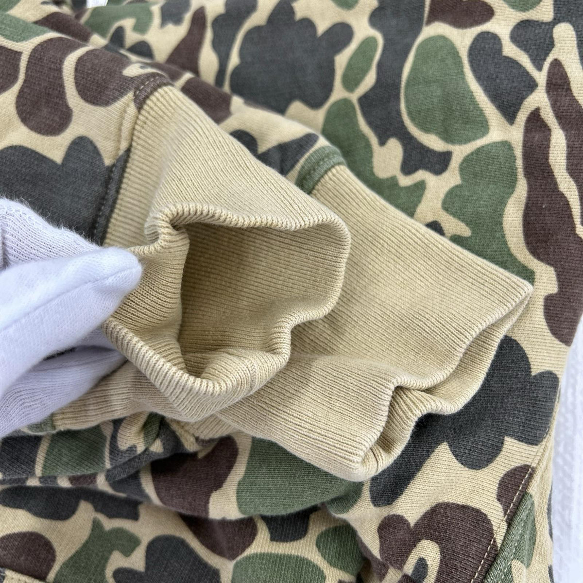 パーカー CAMO DOUBLE FACE ZIP S