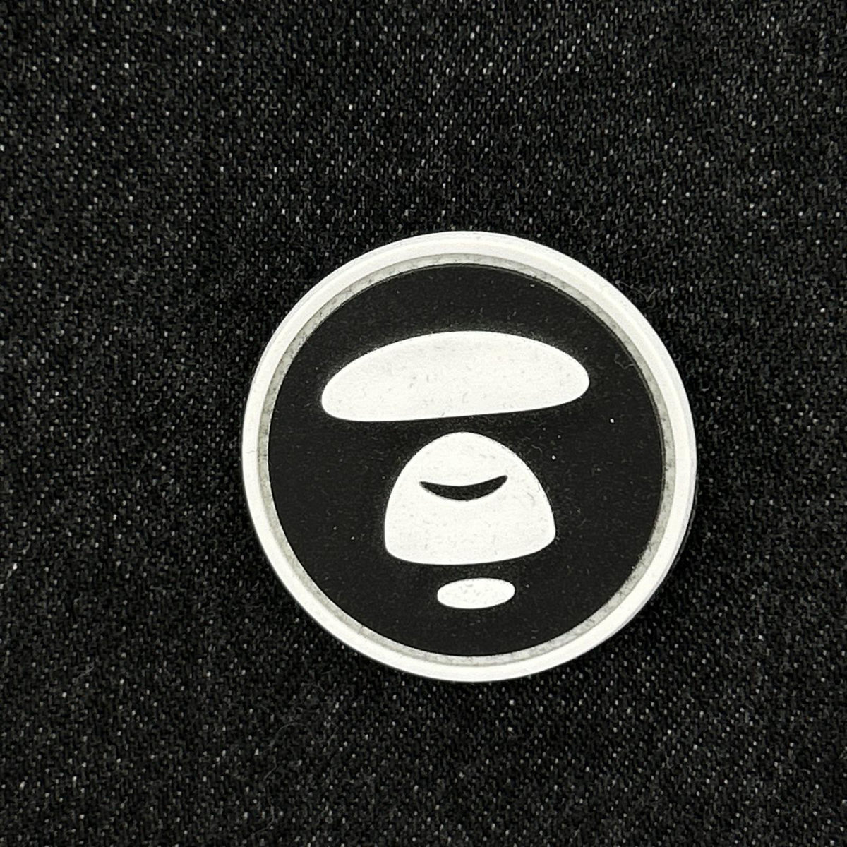 長袖シャツ Moonface chest pocket shirt L L ブラック