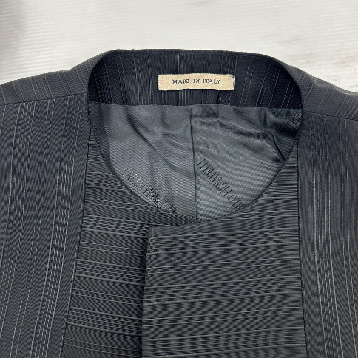 セットアップ Carlo Pignatelli スリーピース ブラック ブラック