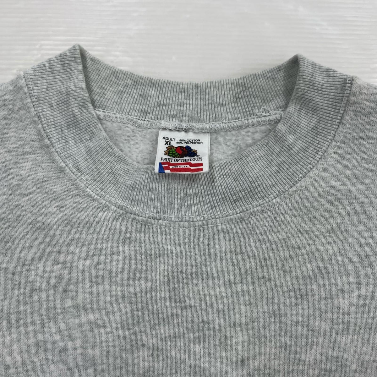 スウェット FRUIT OF THE LOOM 80S ｸﾞﾚｰ XL グレー