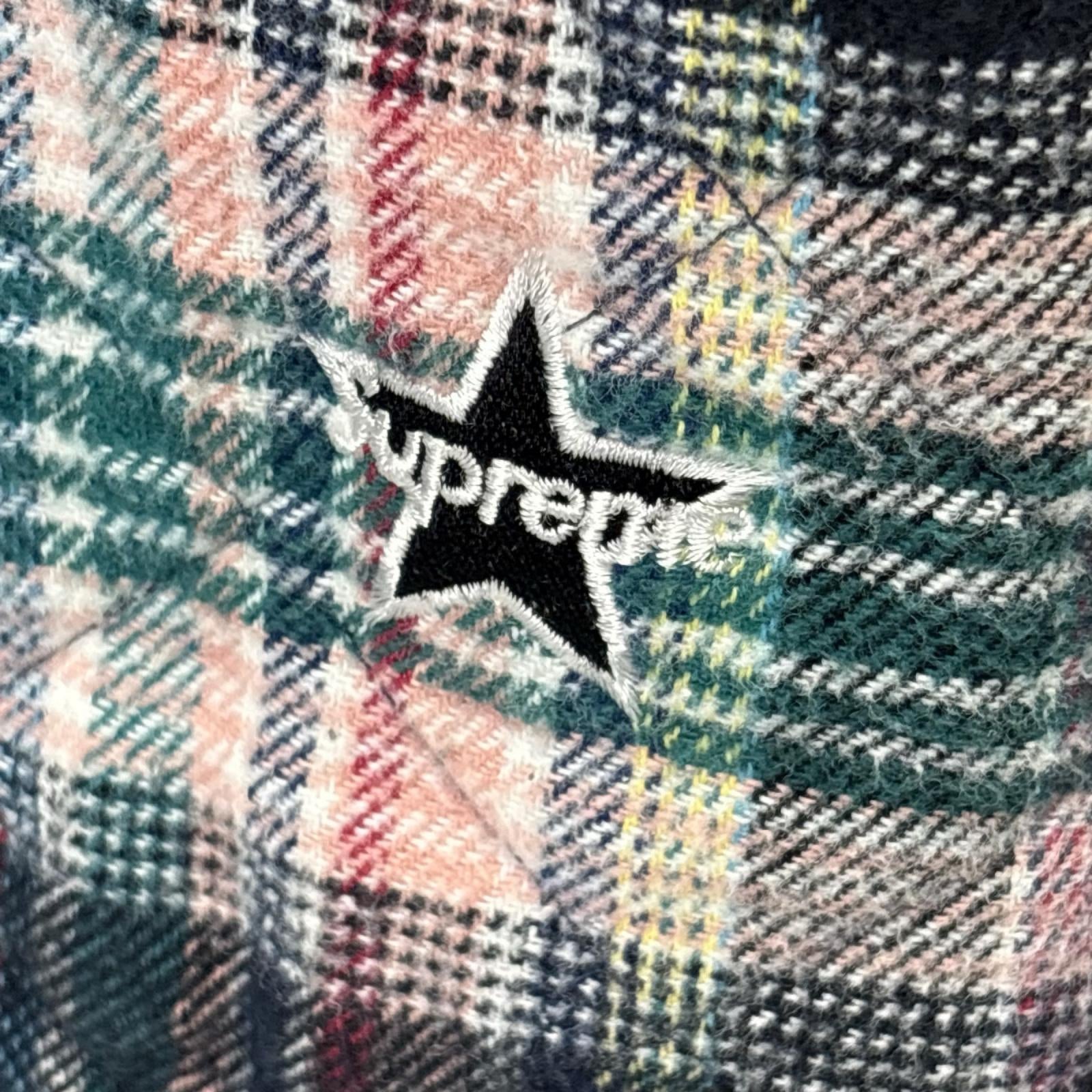 ナイロンジャケット 19FW/Quikted Plaid Zip Up Shirt L マルチカラー
