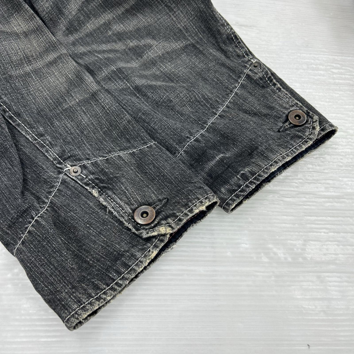 デニムジャケット levis カバーオール ﾌﾞﾗｯｸ L ブラック