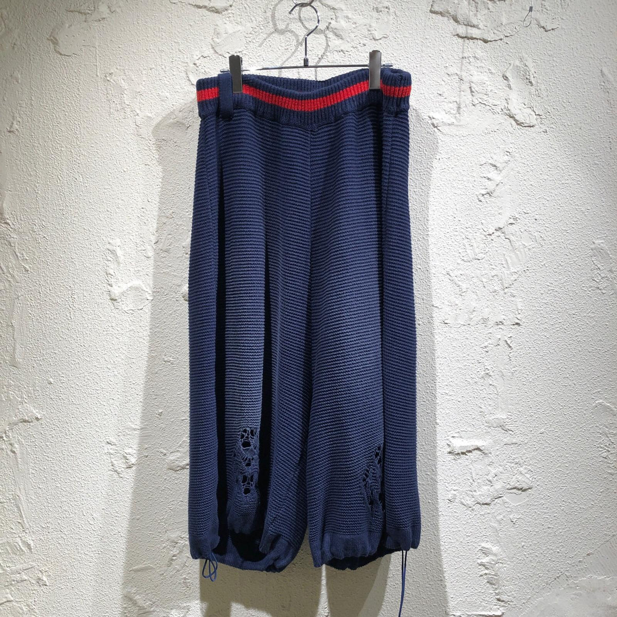 パンツ LIBRIO MENDONCA ワッフルサルエルパンツ