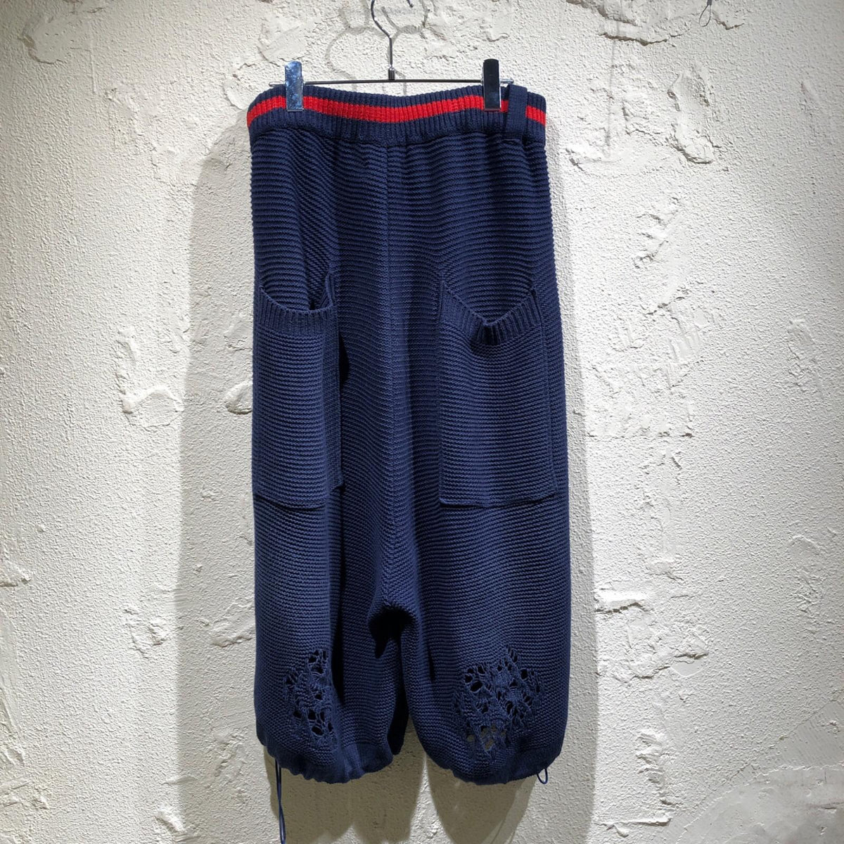 パンツ LIBRIO MENDONCA ワッフルサルエルパンツ