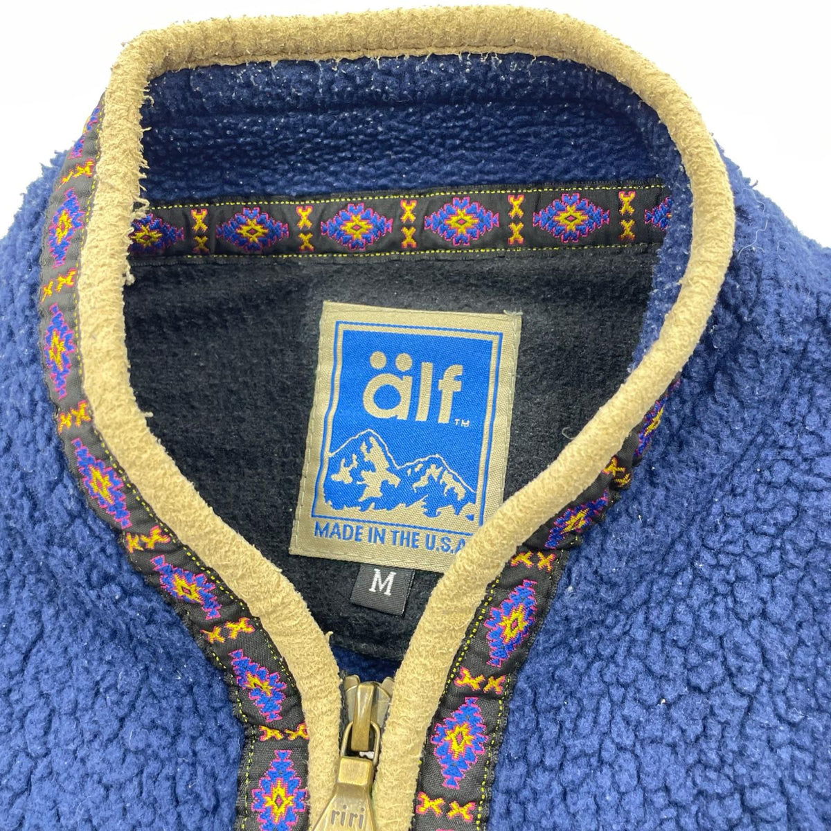 その他アウター alf ﾌﾘｰｽｼﾞｬｹｯﾄ ﾈｲﾋﾞｰ M ネイビー