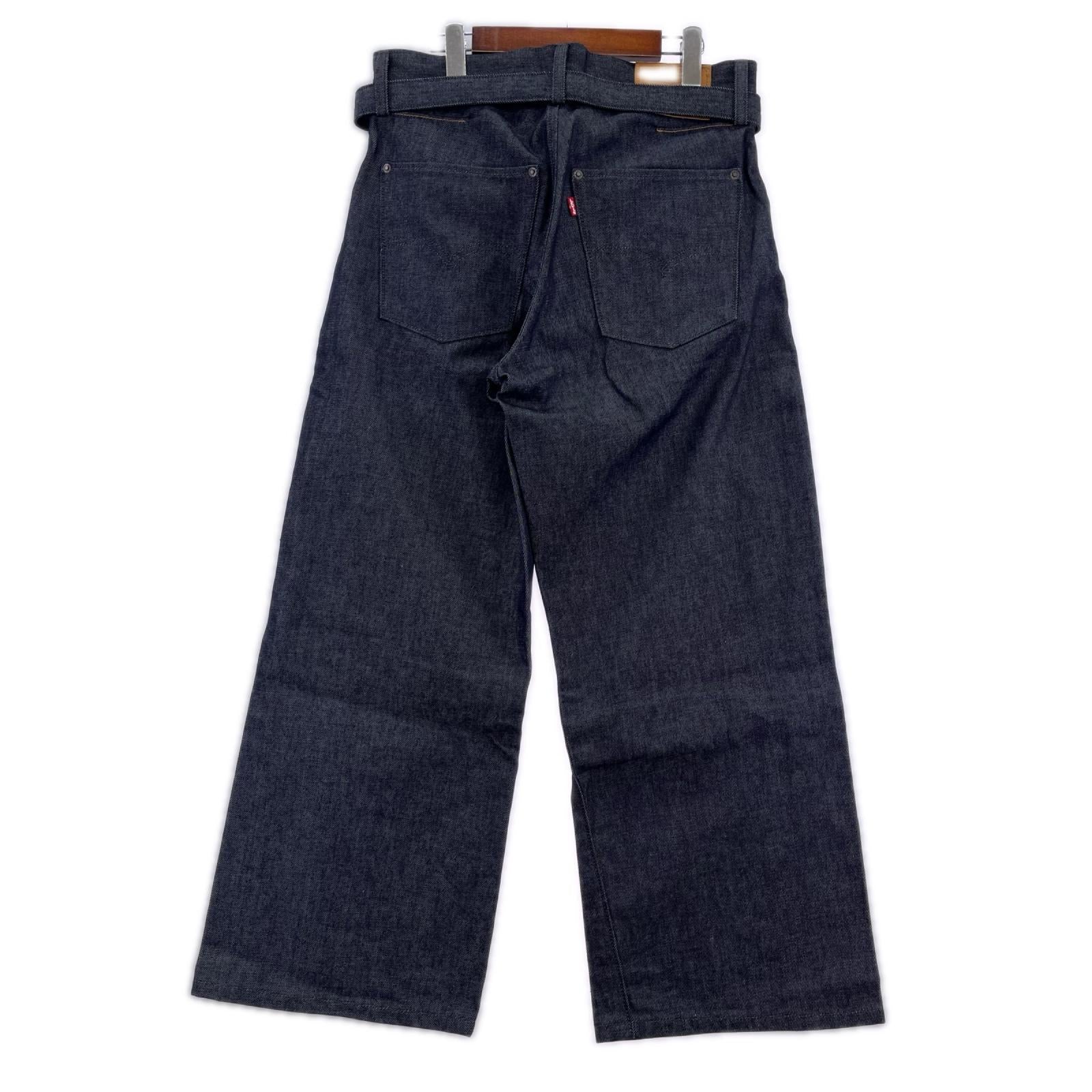 デニムパンツ EDIFICE別注 BAGGY TWISTED BELTED DENIM -30