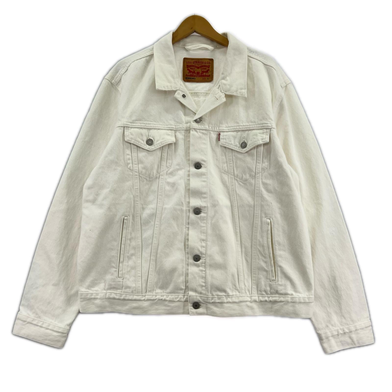 デニムジャケット 3rd Type Trucker Jacket L ホワイト