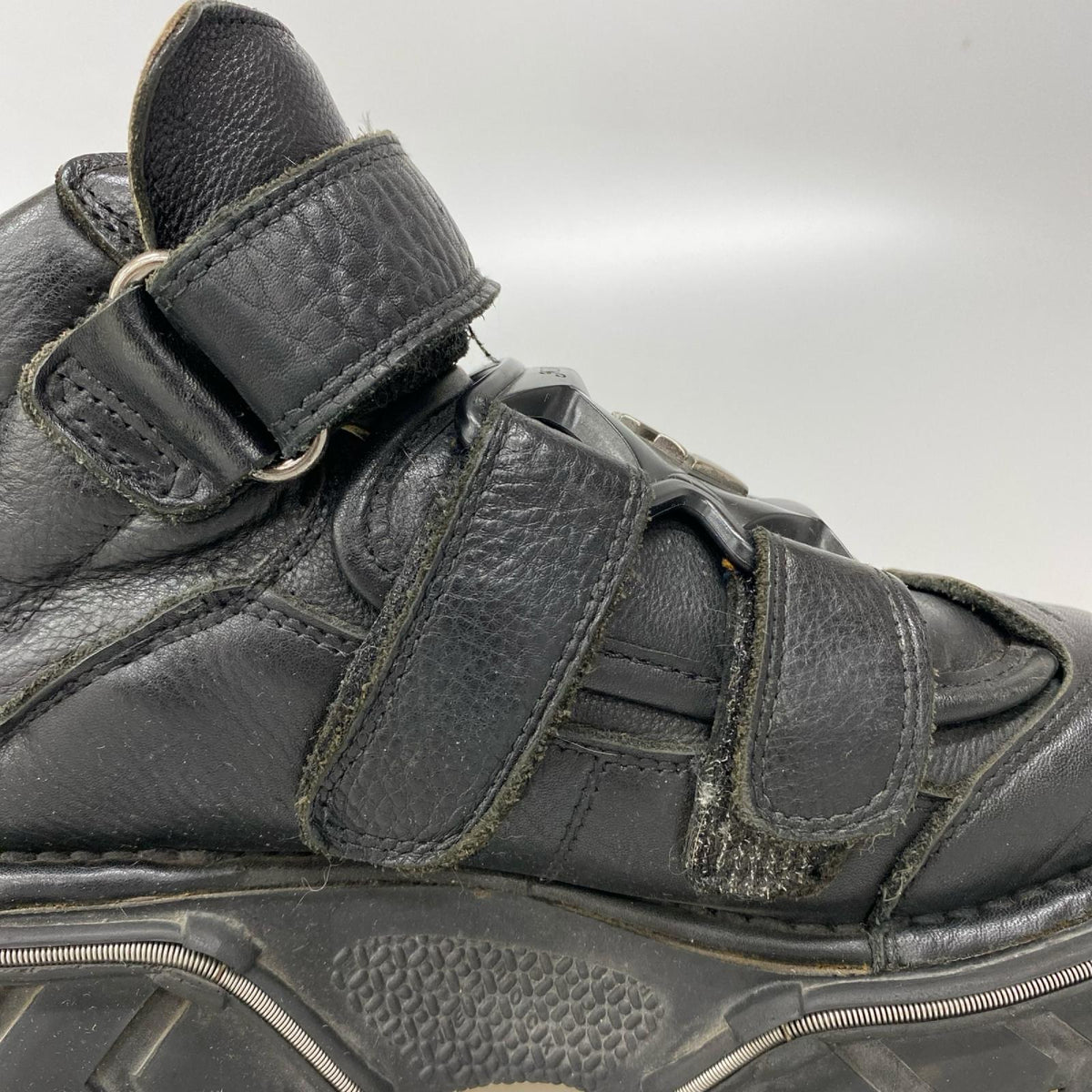 ブーツ NEW ROCK ANKLE BOOT (EU41) ブラック