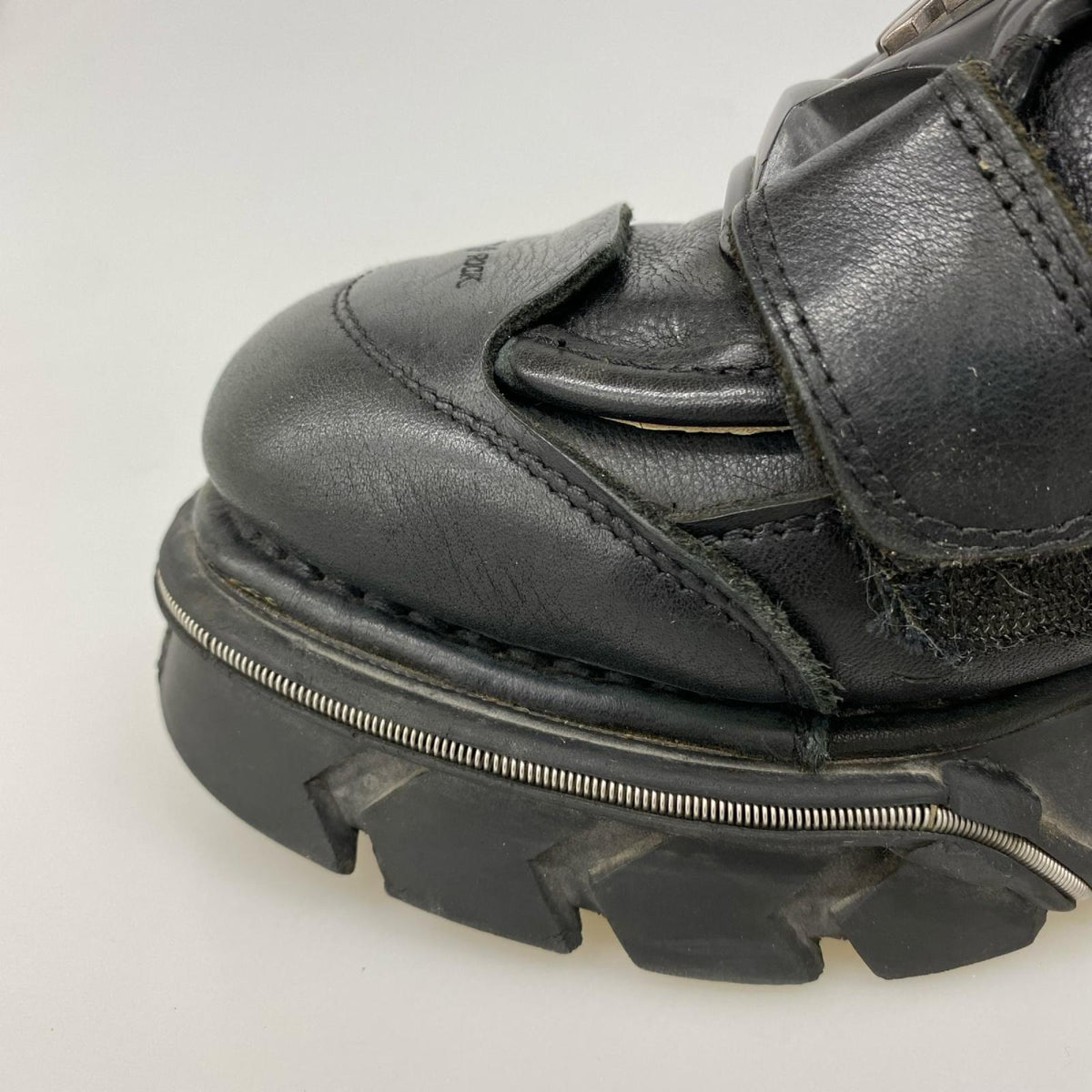 ブーツ NEW ROCK ANKLE BOOT (EU41) ブラック