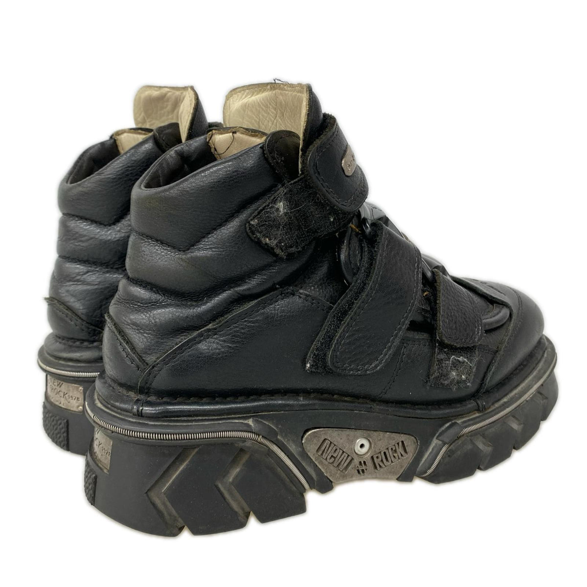ブーツ NEW ROCK ANKLE BOOT (EU41) ブラック