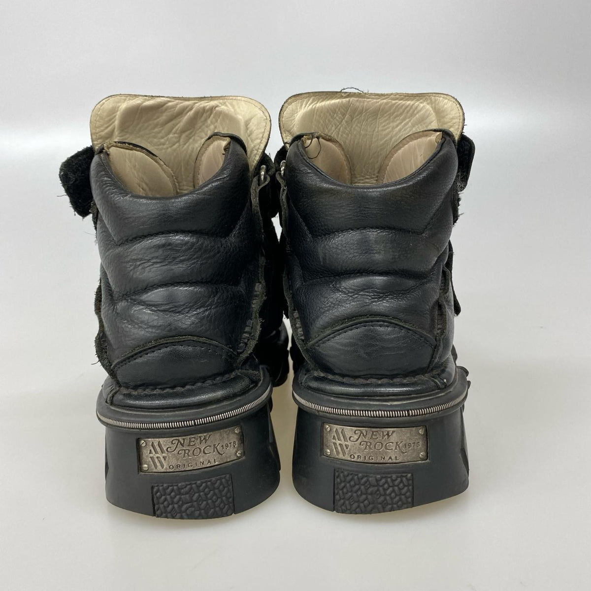 ブーツ NEW ROCK ANKLE BOOT (EU41) ブラック