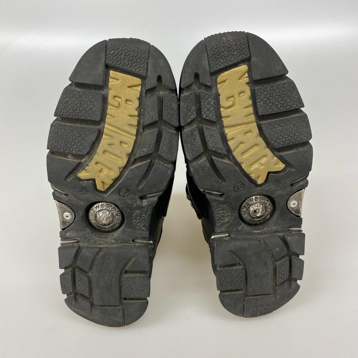 ブーツ NEW ROCK ANKLE BOOT (EU41) ブラック