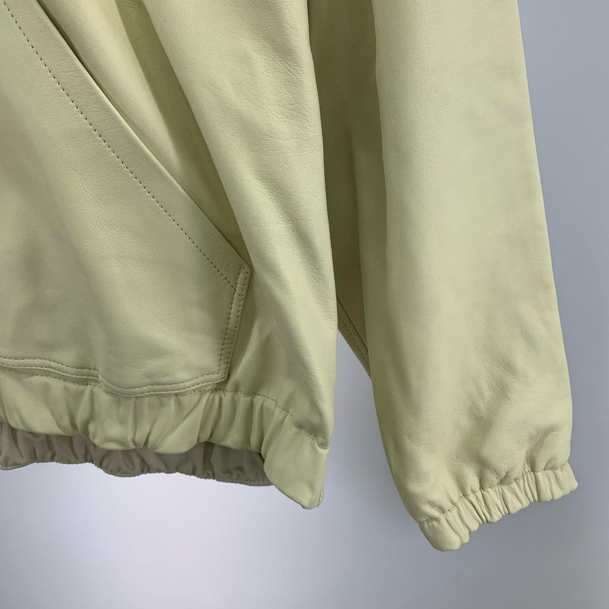 レザージャケット L2402 Leather Hooded Jakcet (M) M