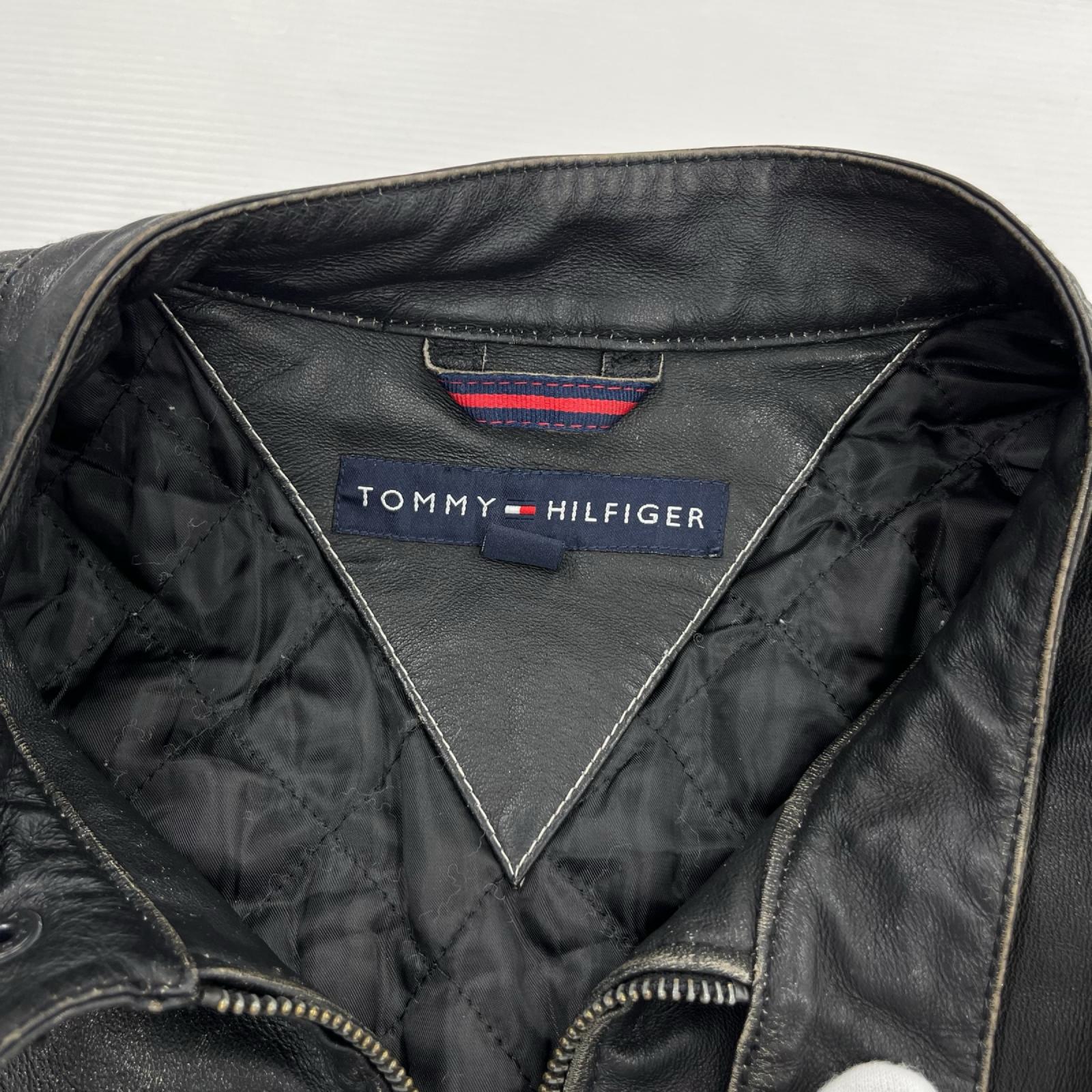 ジャケット WILSONS LEATHER製 シングルライダースジャケット BLK (XL) グッドエイジング ブラック