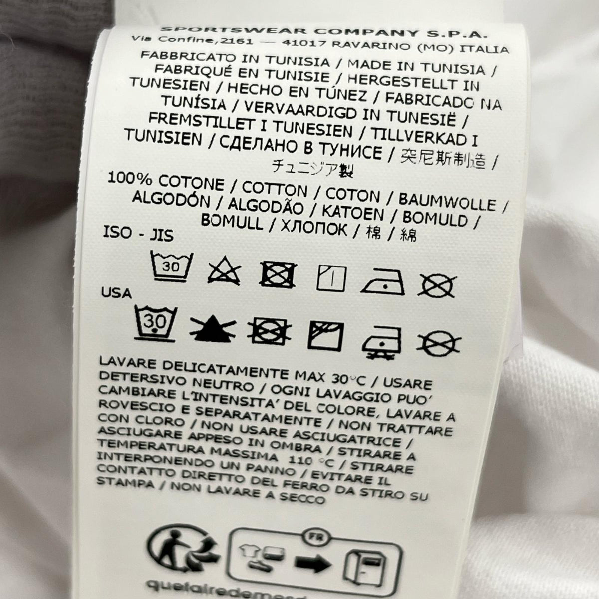半袖Ｔシャツ バックロゴカットソー WHT (XXL) ホワイト