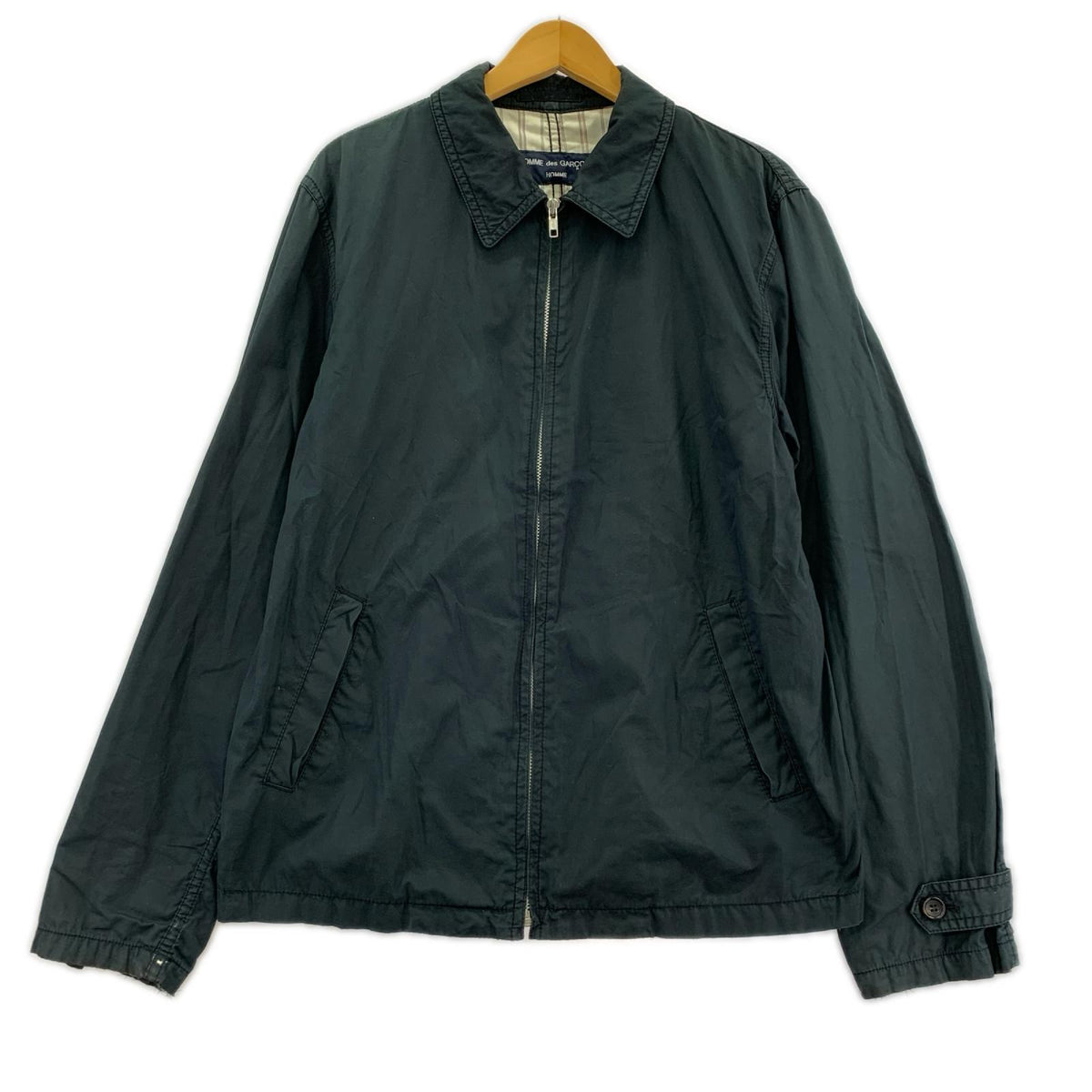 ジャケット HOMME ｽｲﾝｸﾞﾄｯﾌﾟ 黒 (L) L ネイビー