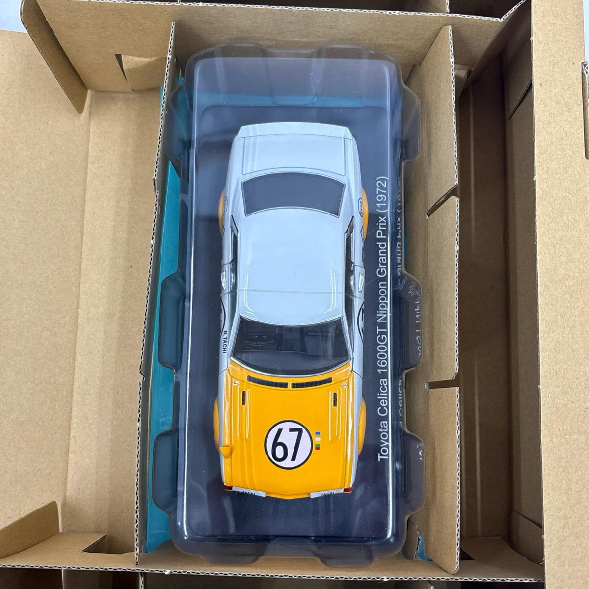 国産名車コレクション　セリカ　1600GT スケールカー