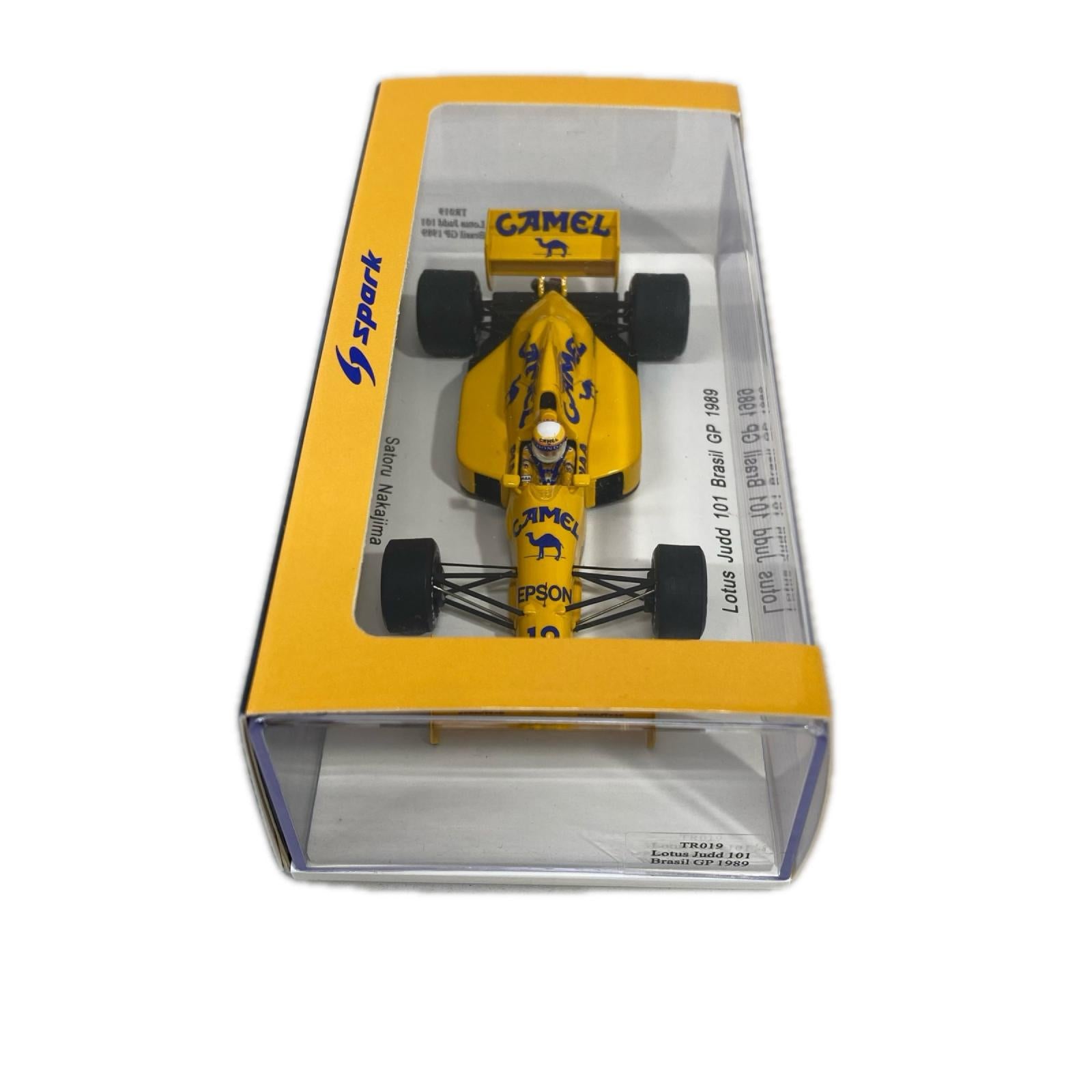 Spark Lotus Judd 101 Brasil GP 1989 Spark スケールカー