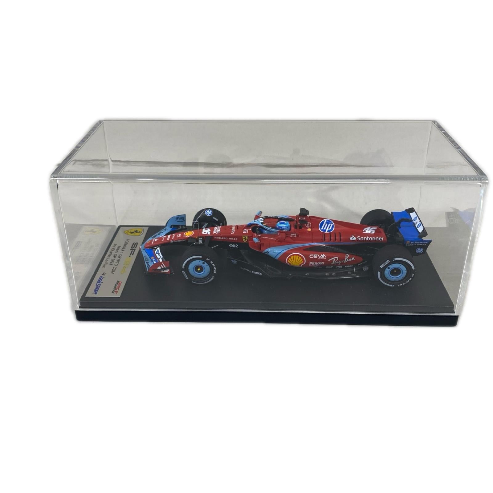 Ferrari SF-24 3rd Miami GP 2024 Charles looksmart スケールカー