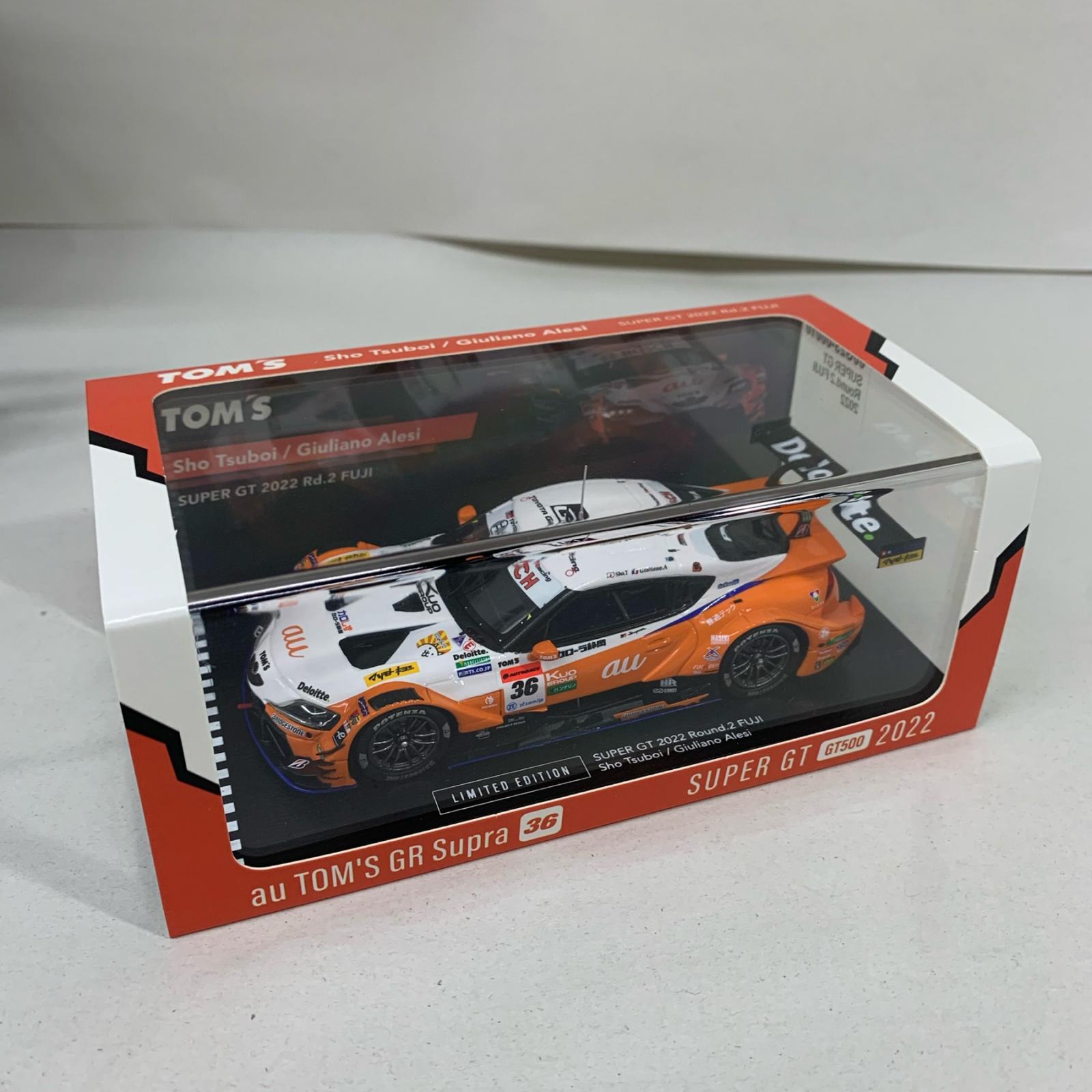 Spark au TOM'S GR Supra 36 Super GT500 スケールカー