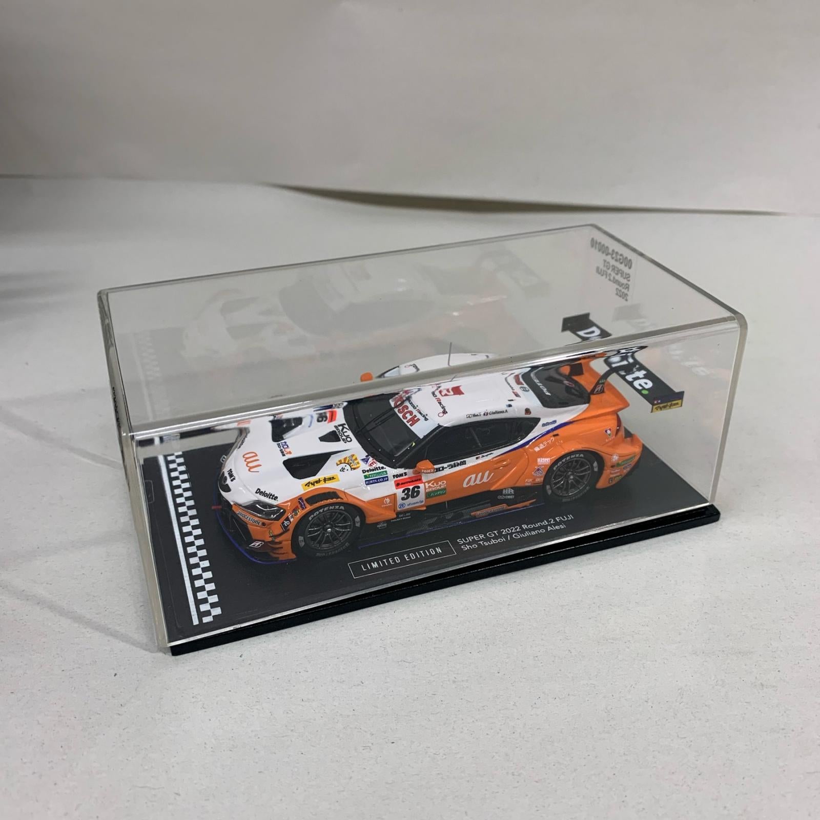 Spark au TOM'S GR Supra 36 Super GT500 スケールカー