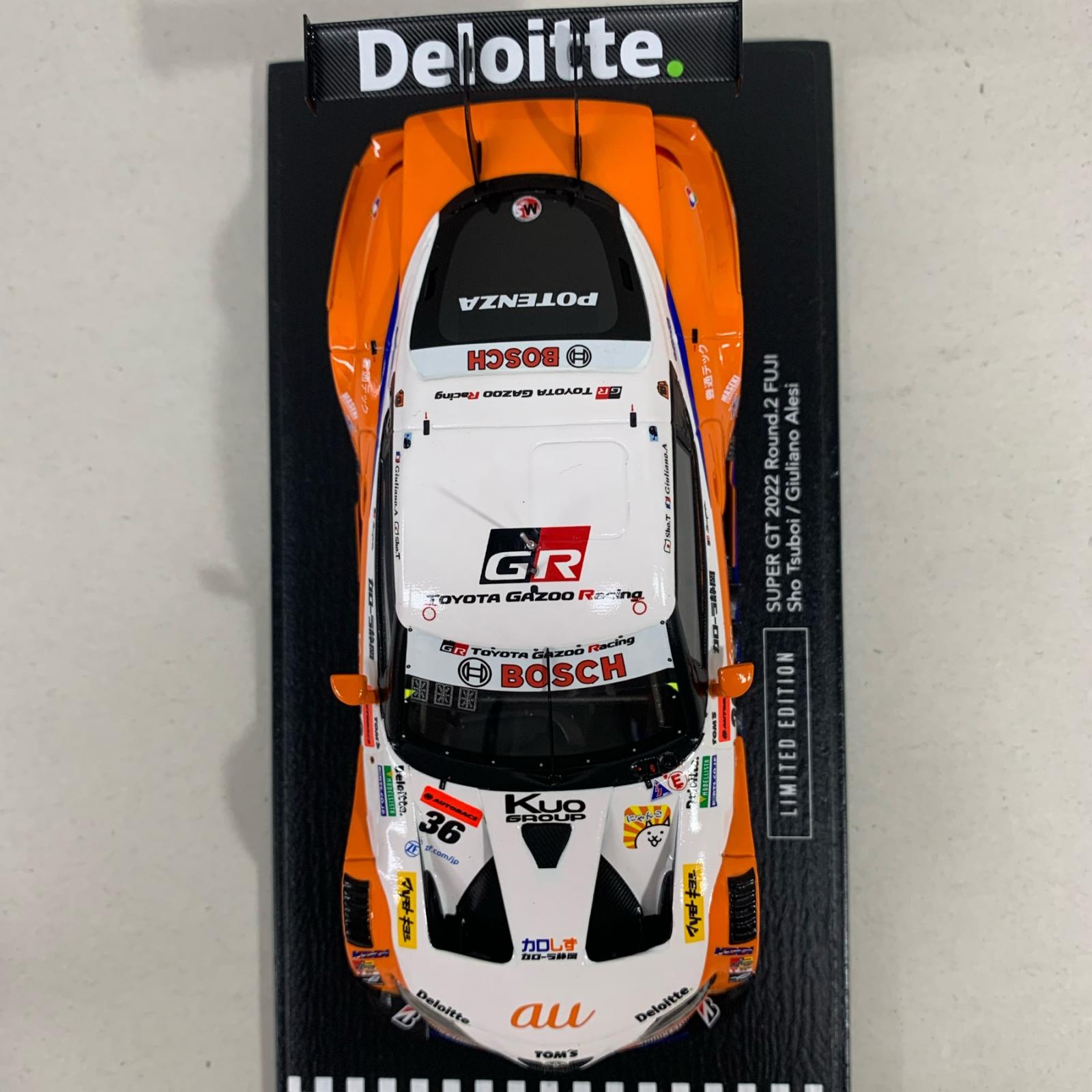 Spark au TOM'S GR Supra 36 Super GT500 スケールカー