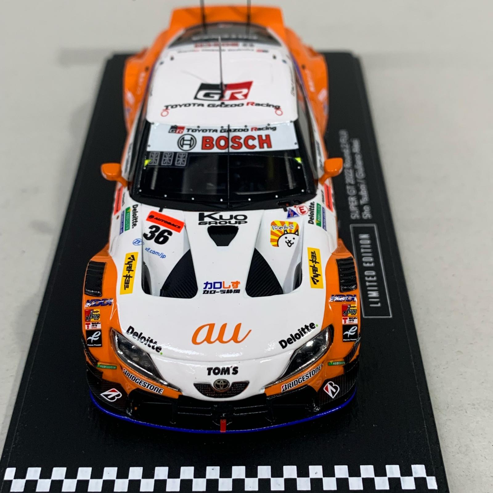 Spark au TOM'S GR Supra 36 Super GT500 スケールカー