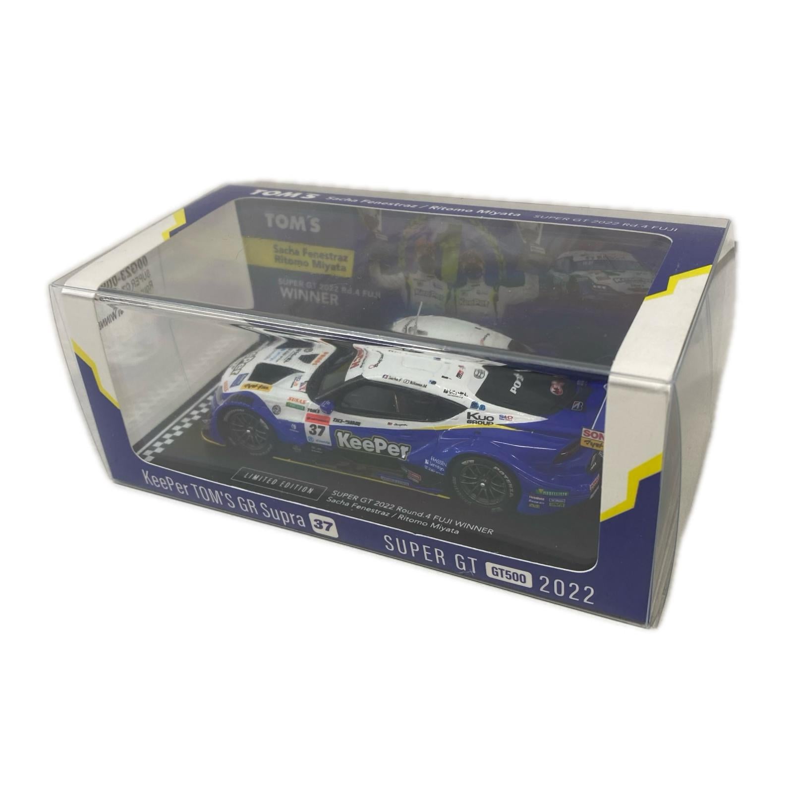 Spark KeePer TOM'S Supra 37 GT500 2022 スケールカー