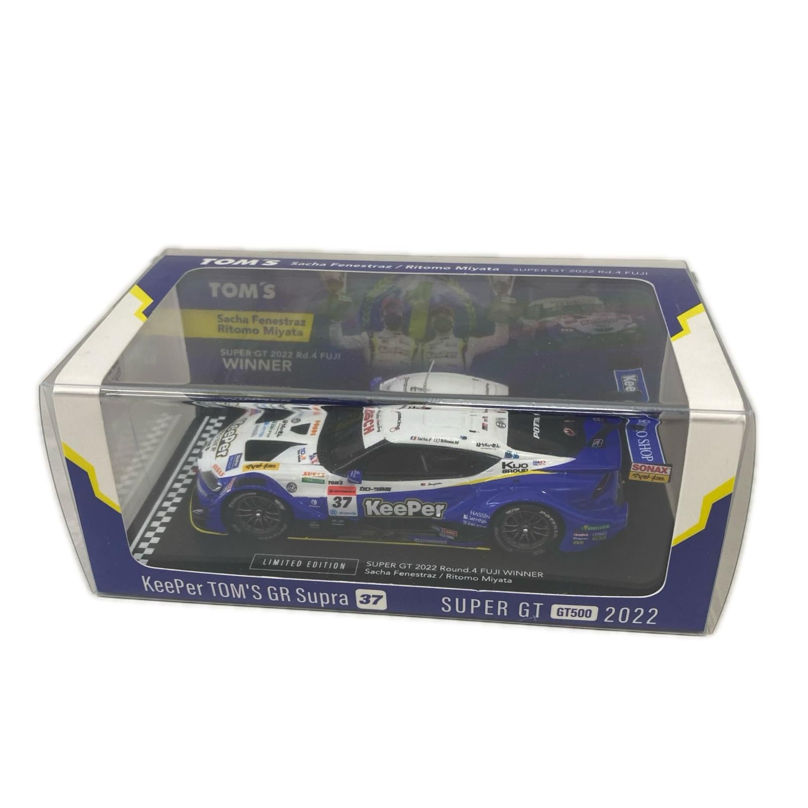 Spark KeePer TOM'S Supra 37 GT500 2022 スケールカー